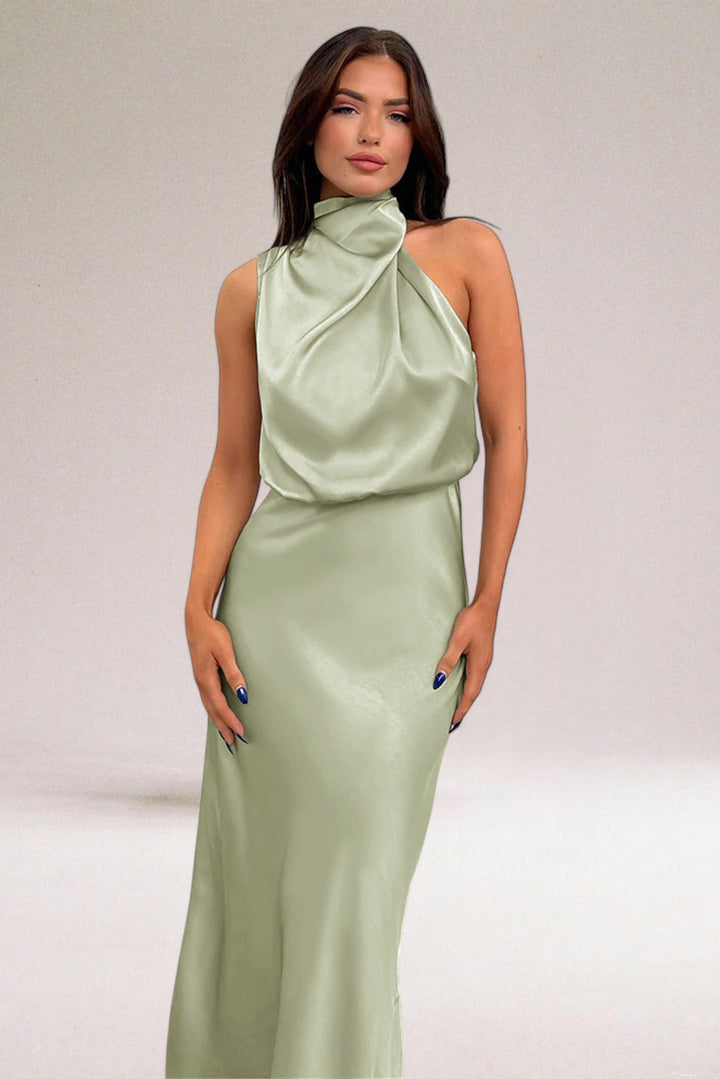 ModeHuis® | Satijnen Glamour Jurk