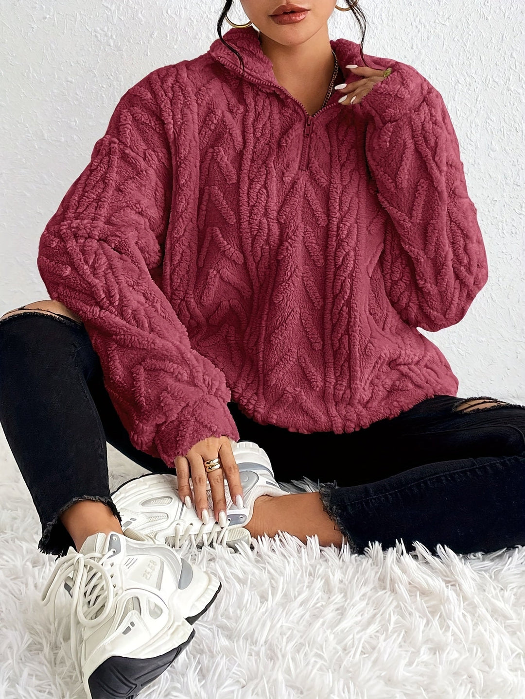 ModeHuis® | Elegante Fleece Trui