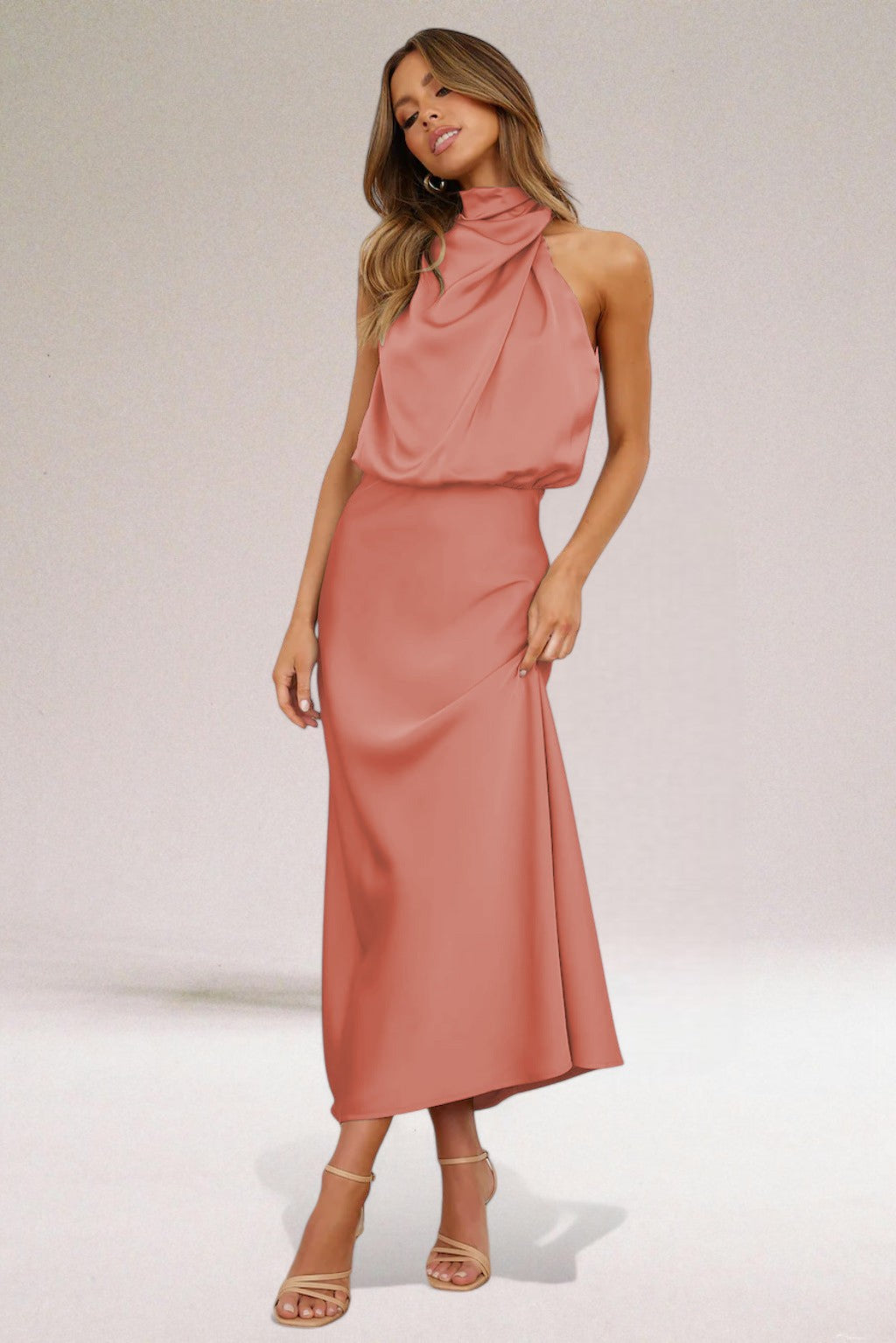 ModeHuis® | Satijnen Glamour Jurk