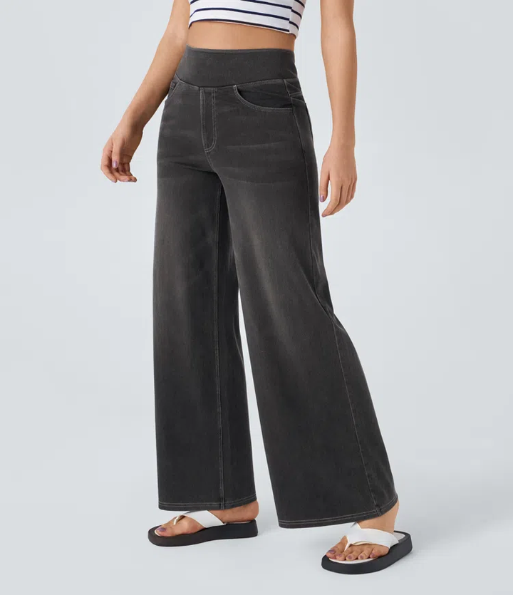 ModeHuis® | Comfortabele jeans met hoge taille
