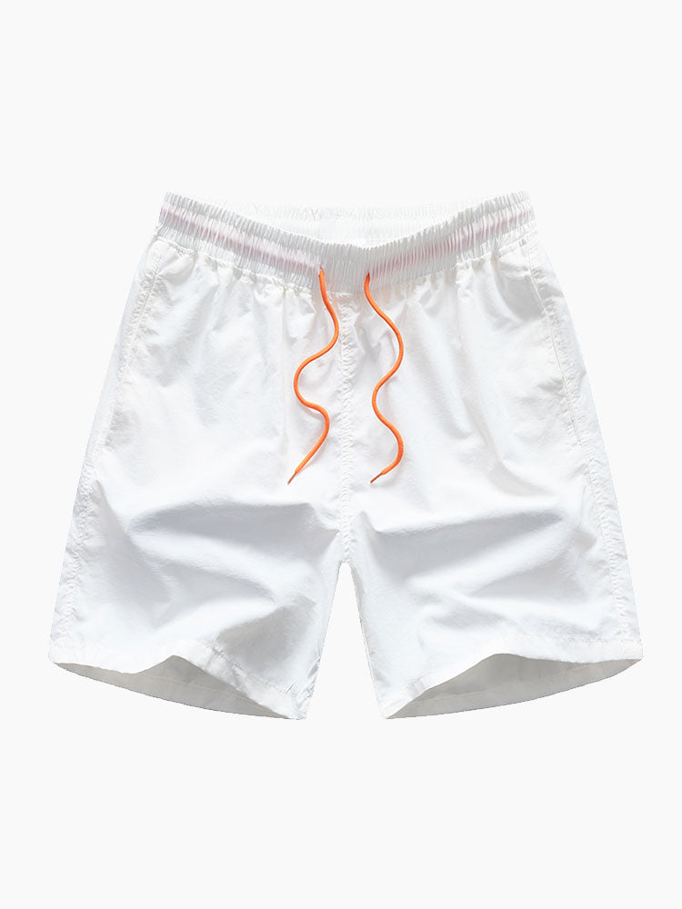 Overhemd & zwemshort met print