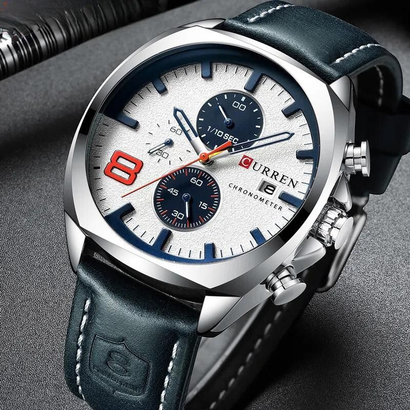 Waterdicht Chronograaf Sport Militair Horloge