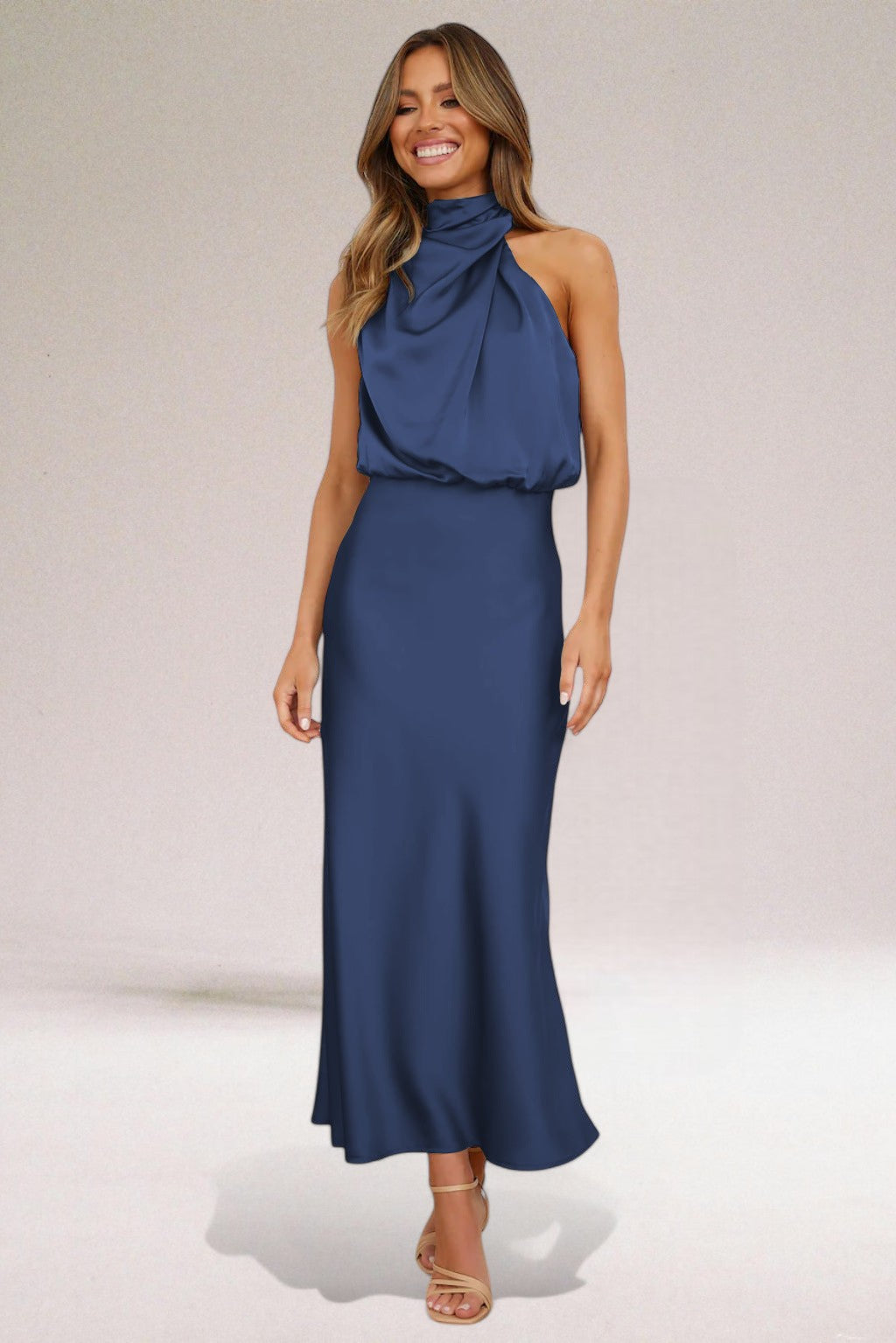 ModeHuis® | Satijnen Glamour Jurk