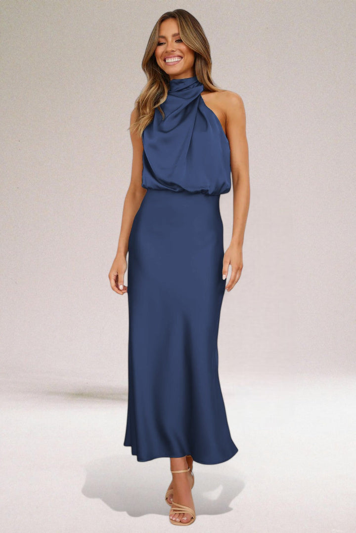 ModeHuis® | Satijnen Glamour Jurk