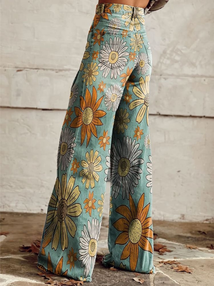 Daisy | Festival Bloom wijde broek