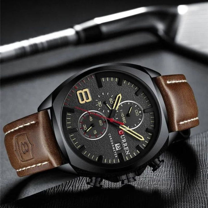 Waterdicht Chronograaf Sport Militair Horloge
