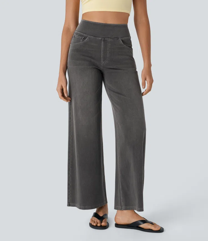 ModeHuis® | Comfortabele jeans met hoge taille
