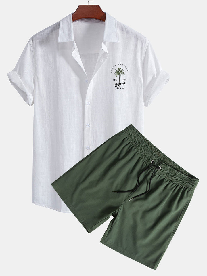 Californische palmbomen & zwemshort