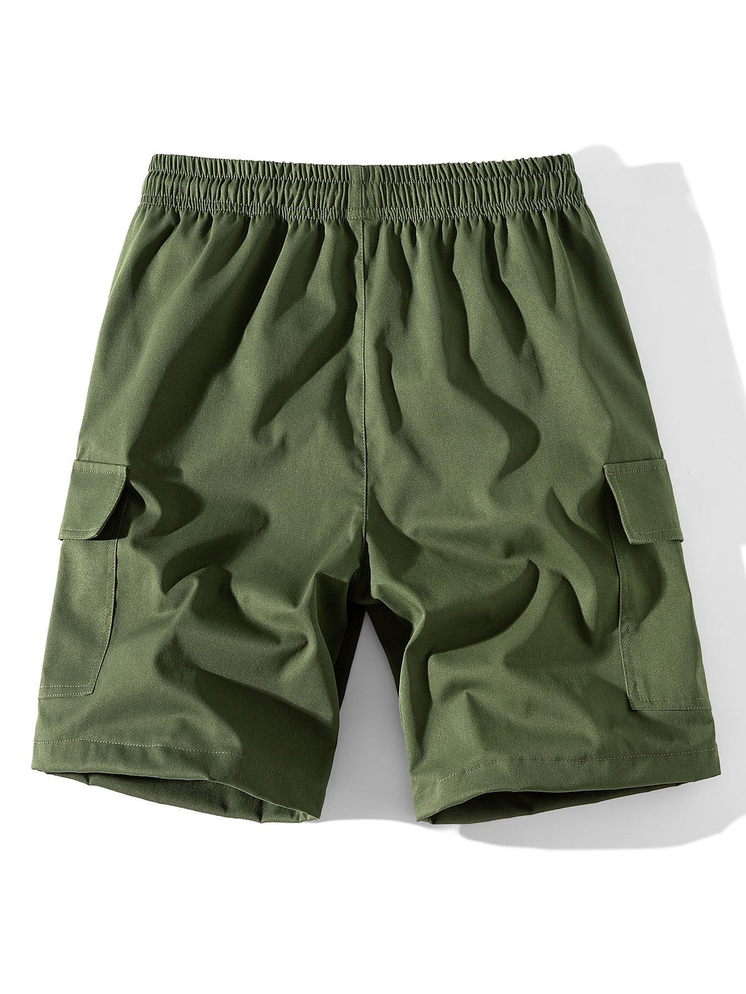 Effen cargo shorts met trekkoordsluiting