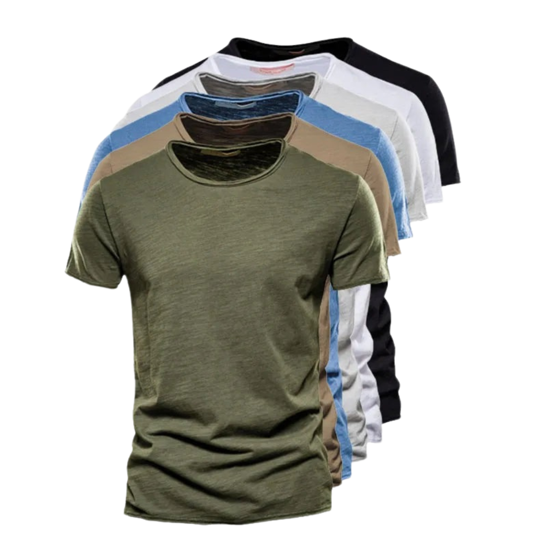 ModeHuis® | Klassiek T-shirt (2+1 GRATIS)