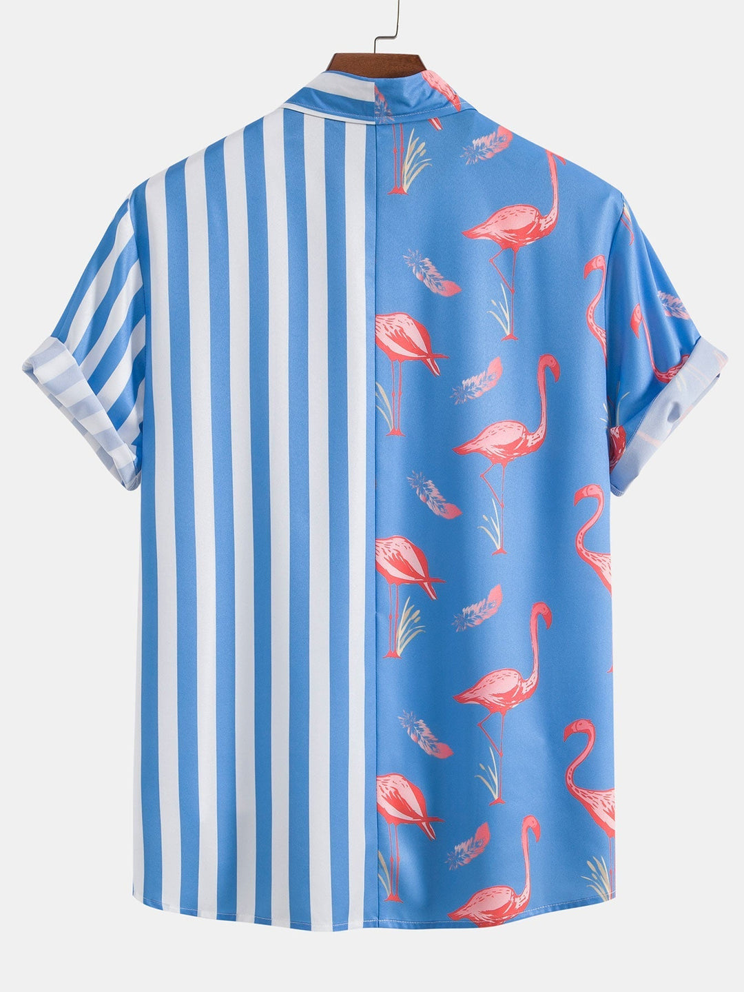 Flamingo gestreept shirt & zwemshort