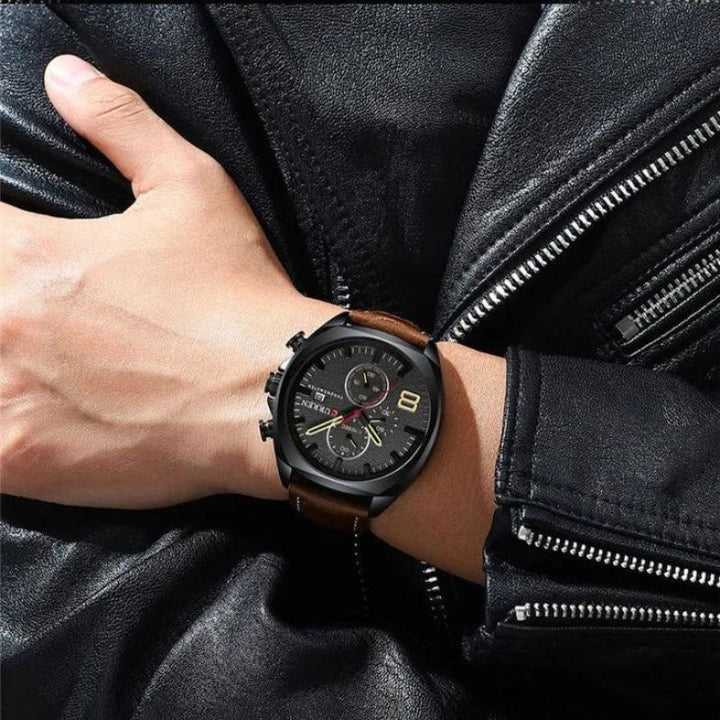 Waterdicht Chronograaf Sport Militair Horloge