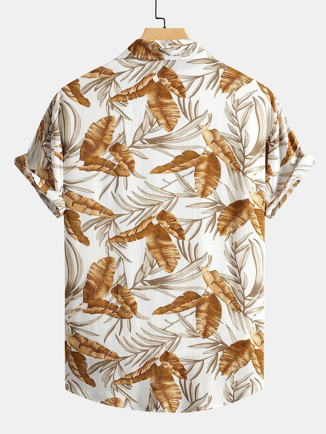 Overhemd met tropische print & korte broek