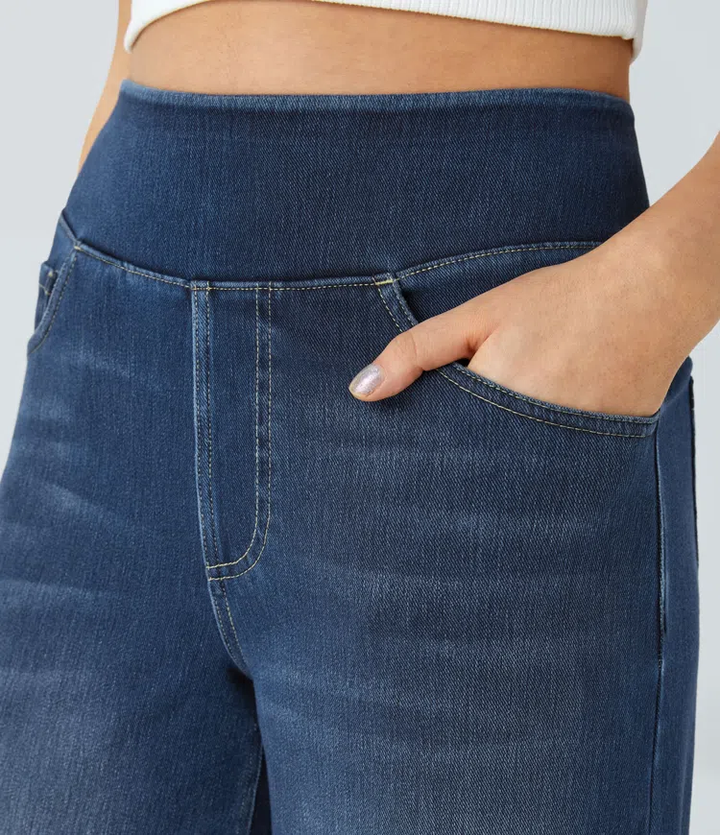 ModeHuis® | Comfortabele jeans met hoge taille