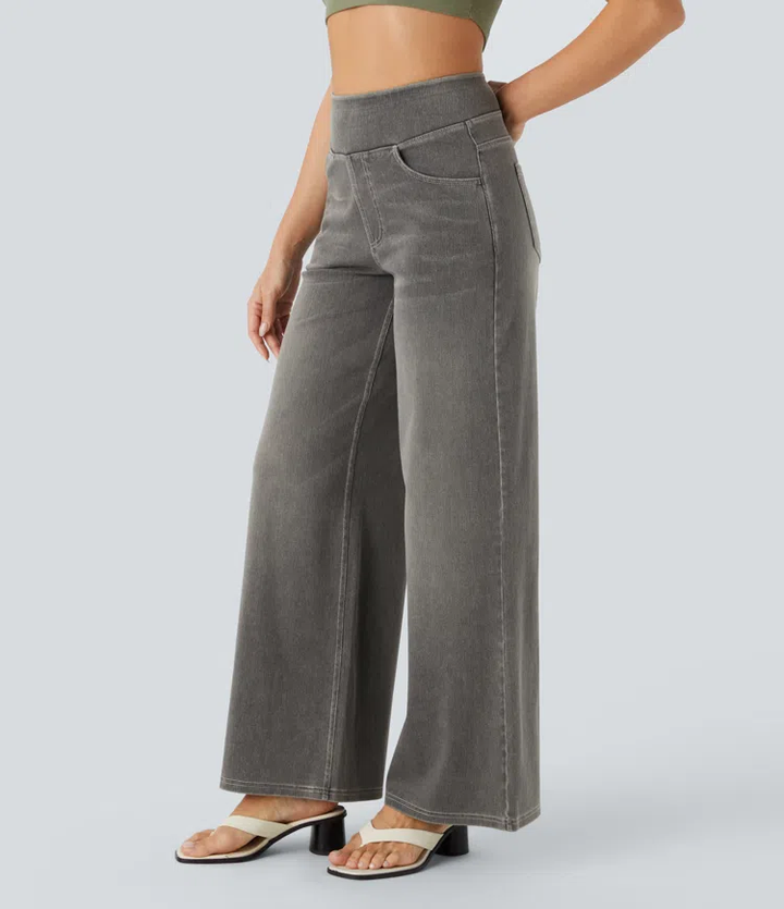 ModeHuis® | Comfortabele jeans met hoge taille
