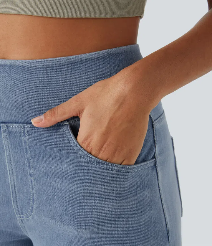 ModeHuis® | Comfortabele jeans met hoge taille