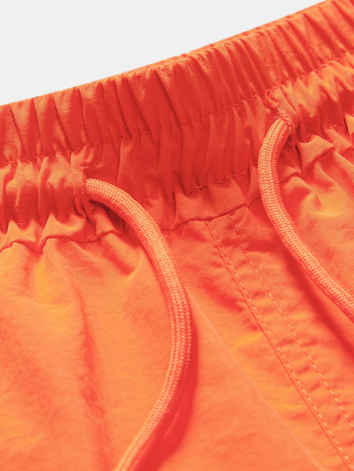 Overhemd met palmboomprint & zwemshort