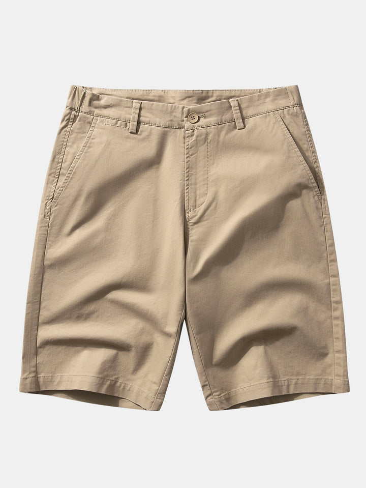 Katoenen chino shorts