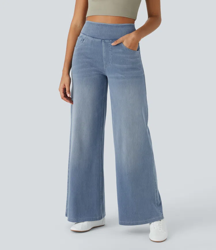 ModeHuis® | Comfortabele jeans met hoge taille