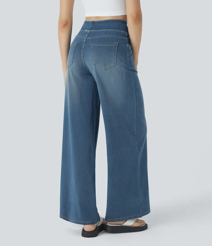 ModeHuis® | Comfortabele jeans met hoge taille