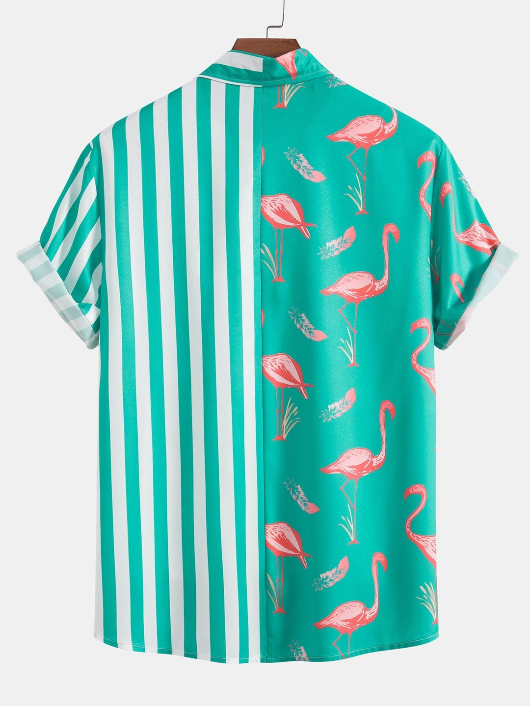Flamingo gestreept shirt & zwemshort