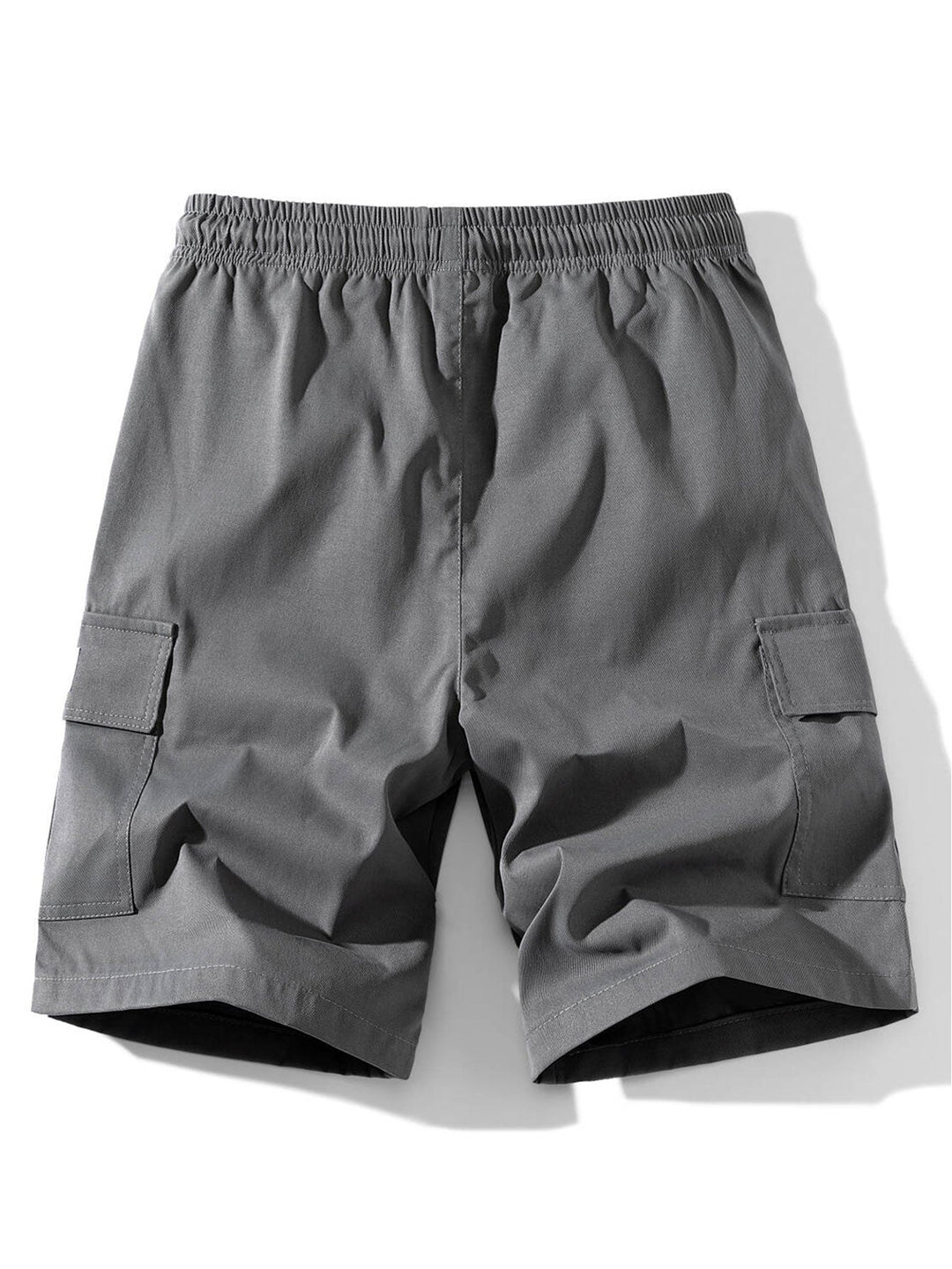 Effen cargo shorts met trekkoordsluiting