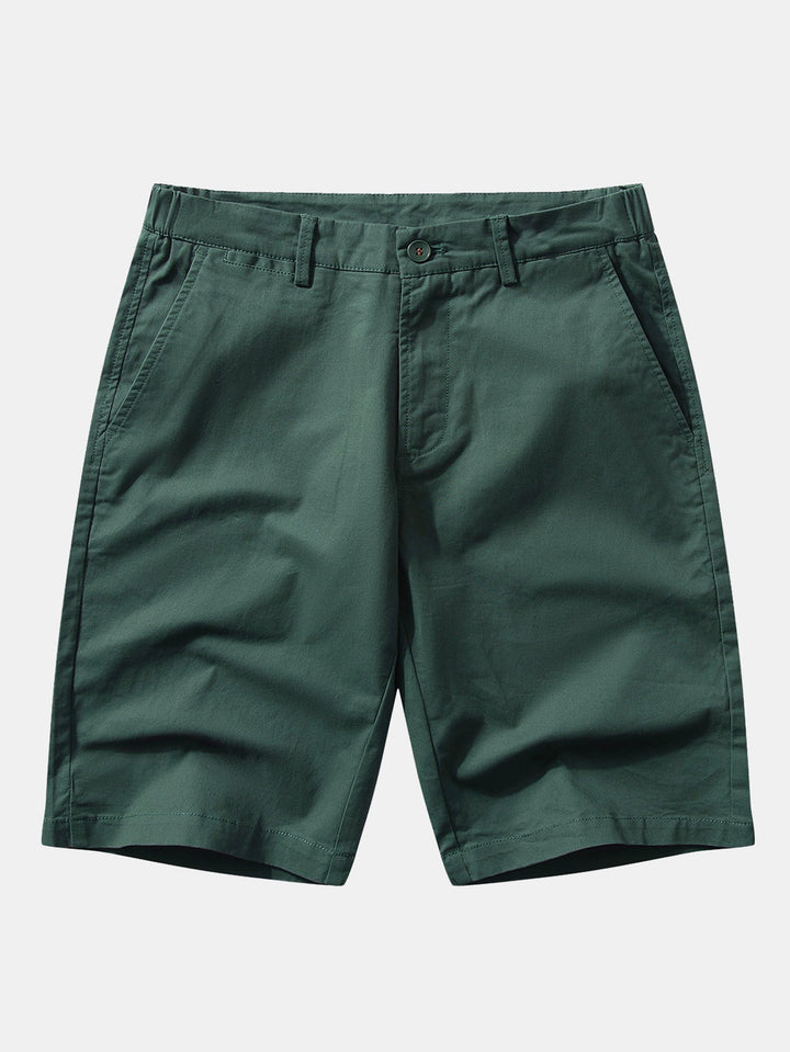 Katoenen chino shorts