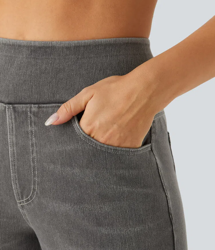 ModeHuis® | Comfortabele jeans met hoge taille