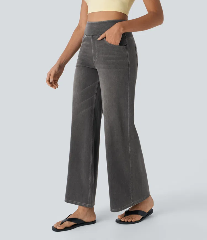 ModeHuis® | Comfortabele jeans met hoge taille