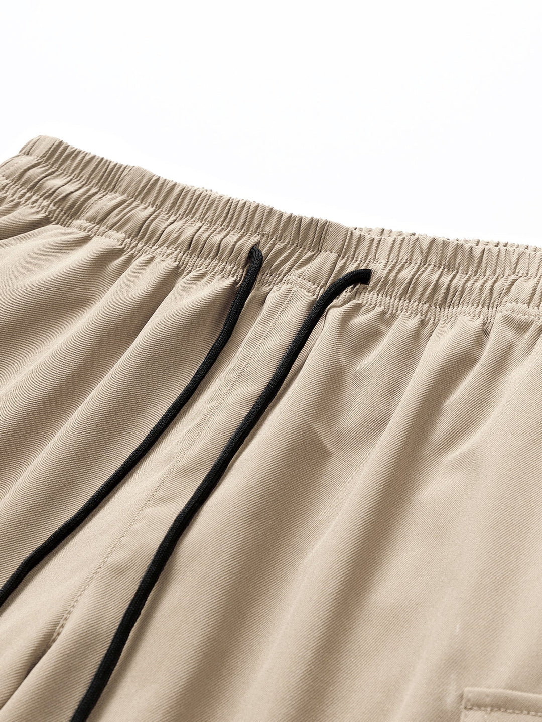 Effen cargo shorts met trekkoordsluiting