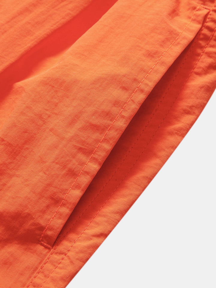 Overhemd met palmboomprint & zwemshort