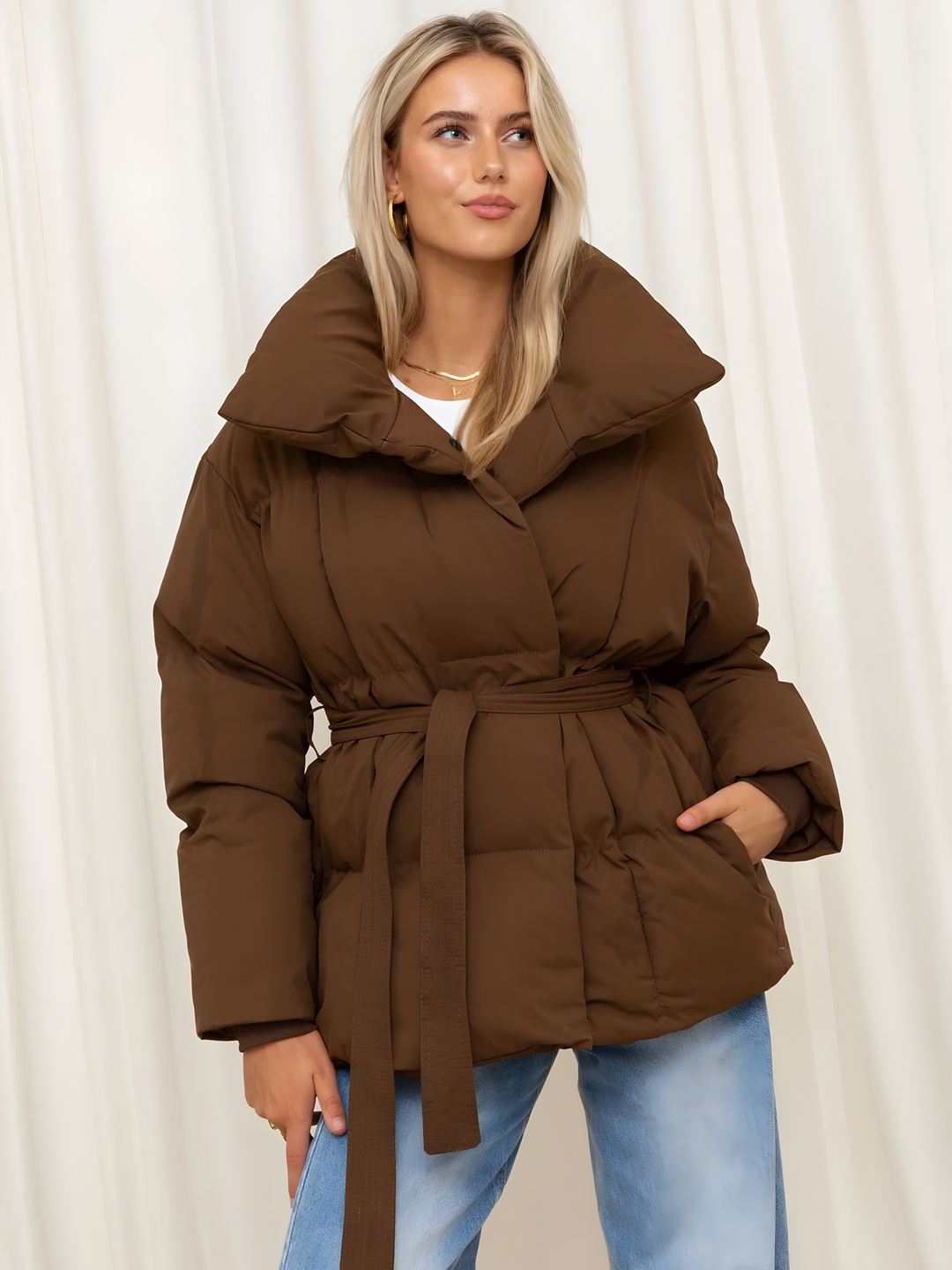 ModeHuis® | Elegante Gewatteerde Jas