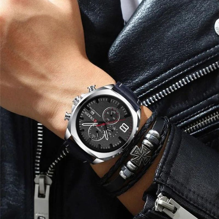 Waterdicht Chronograaf Sport Militair Horloge
