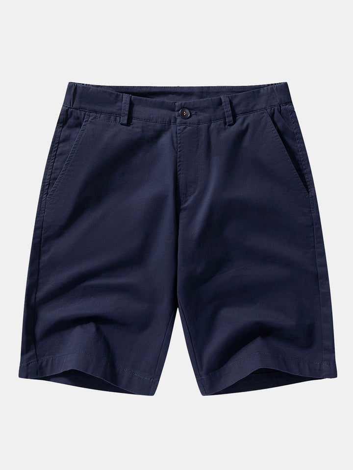Katoenen chino shorts