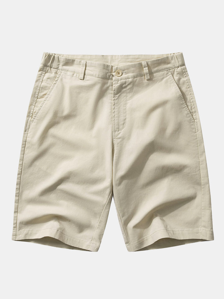 Katoenen chino shorts