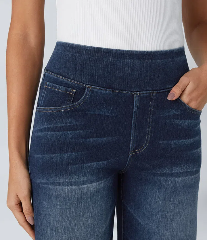 ModeHuis® | Comfortabele jeans met hoge taille