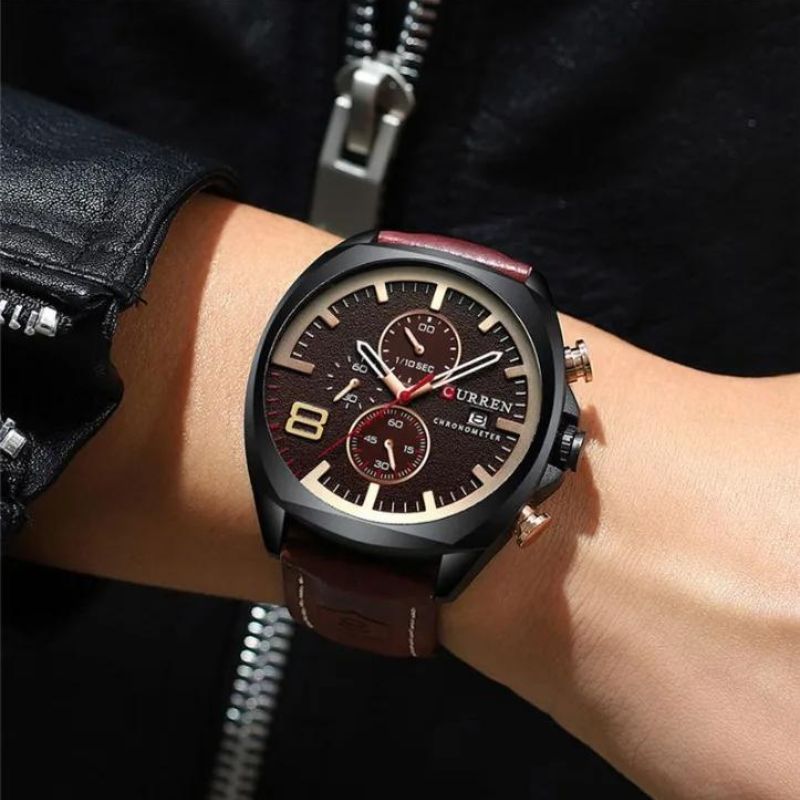 Waterdicht Chronograaf Sport Militair Horloge