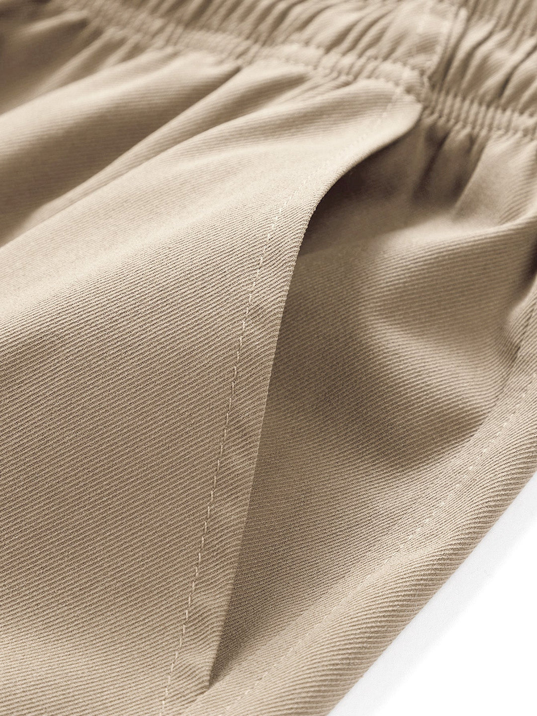 Effen cargo shorts met trekkoordsluiting
