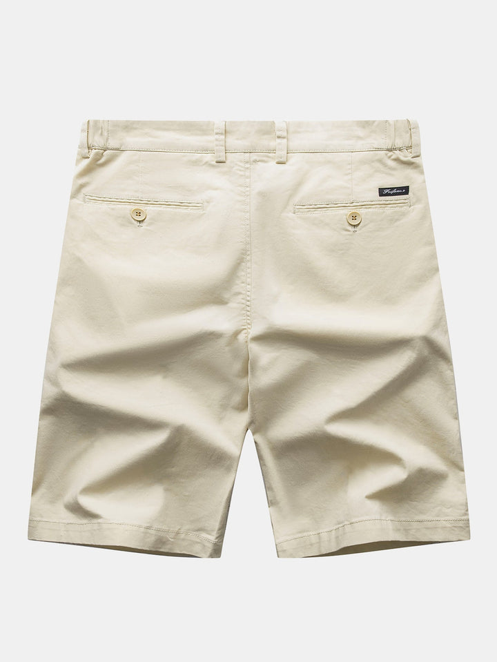 Katoenen chino shorts