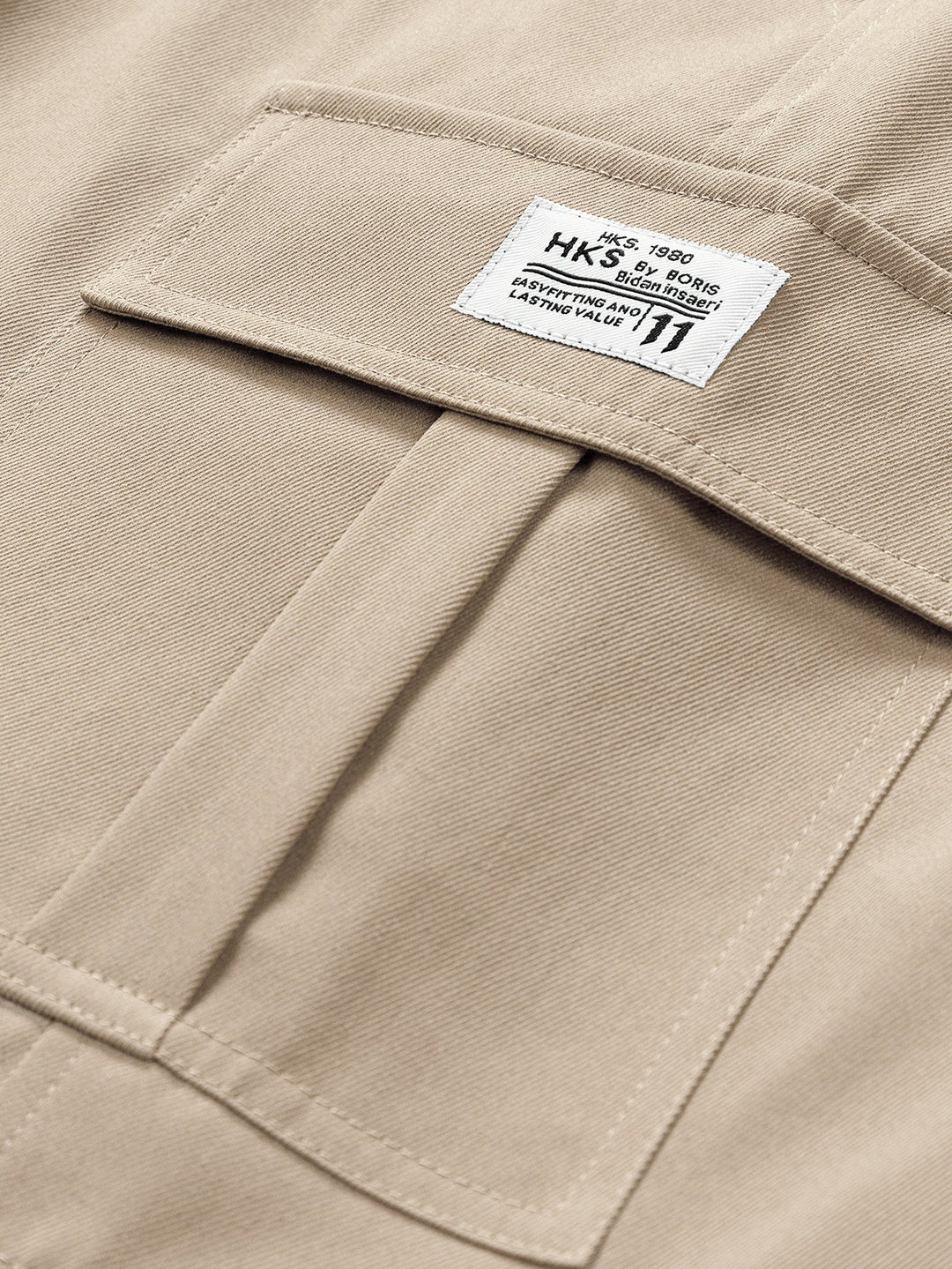 Effen cargo shorts met trekkoordsluiting