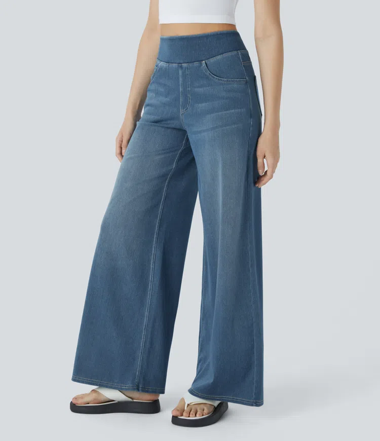 ModeHuis® | Comfortabele jeans met hoge taille