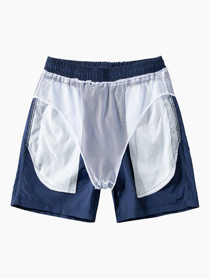 Gestreept shirt & zwemshort