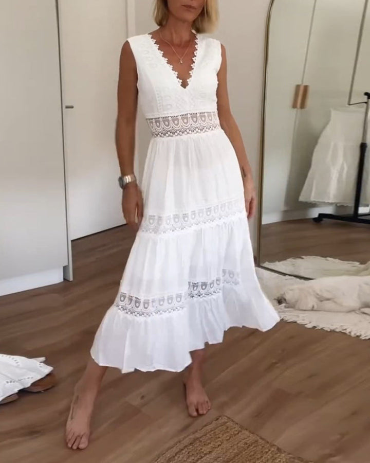 Aurélie™ | Elegante Jurk met V-Hals