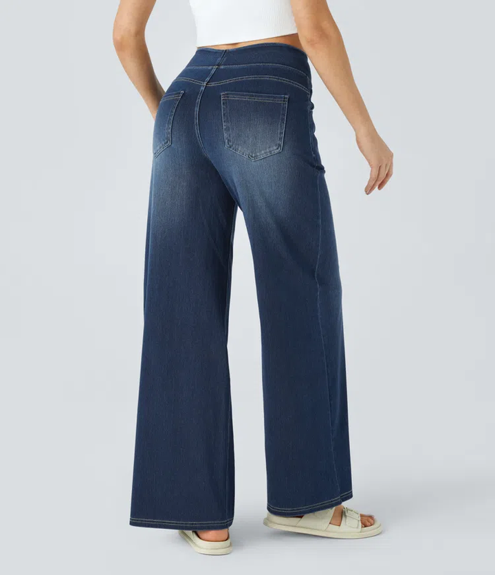 ModeHuis® | Comfortabele jeans met hoge taille