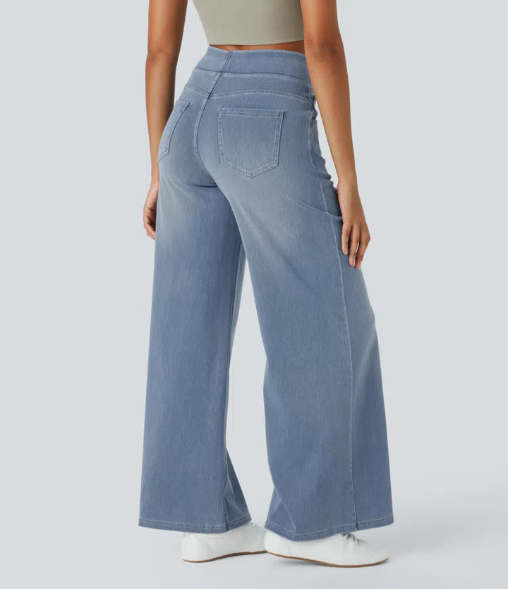 ModeHuis® | Comfortabele jeans met hoge taille