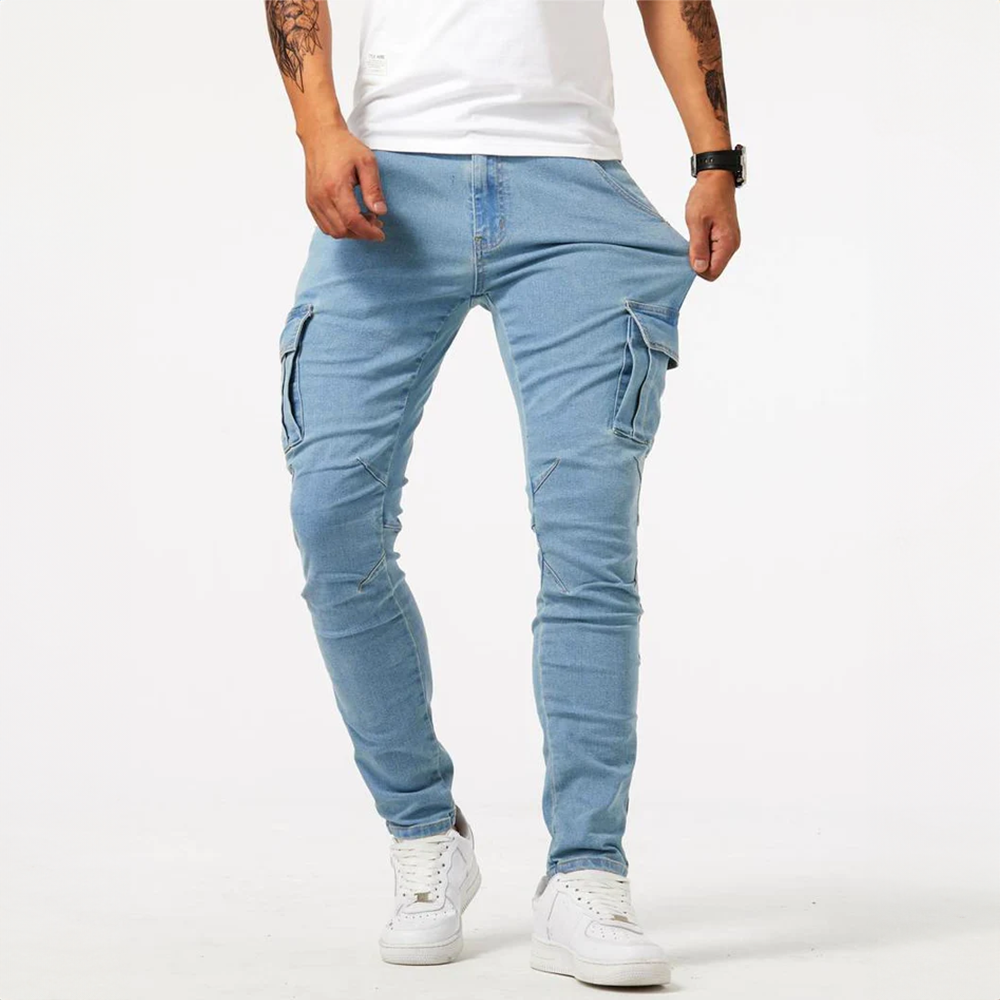 ModeHuis® | Stretchy Cargo Jeans