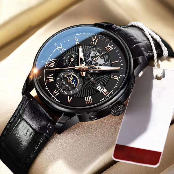Trendy High-End Light Kwarts Horloge