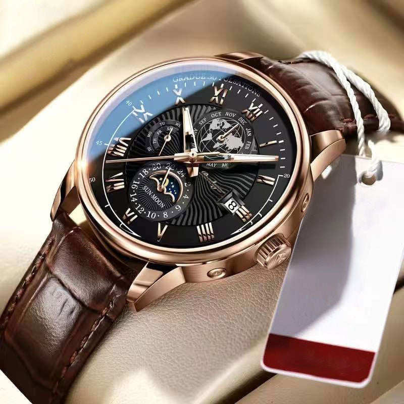 Trendy High-End Light Kwarts Horloge