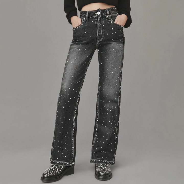 ModeHuis® | Glitter Spijkerbroek