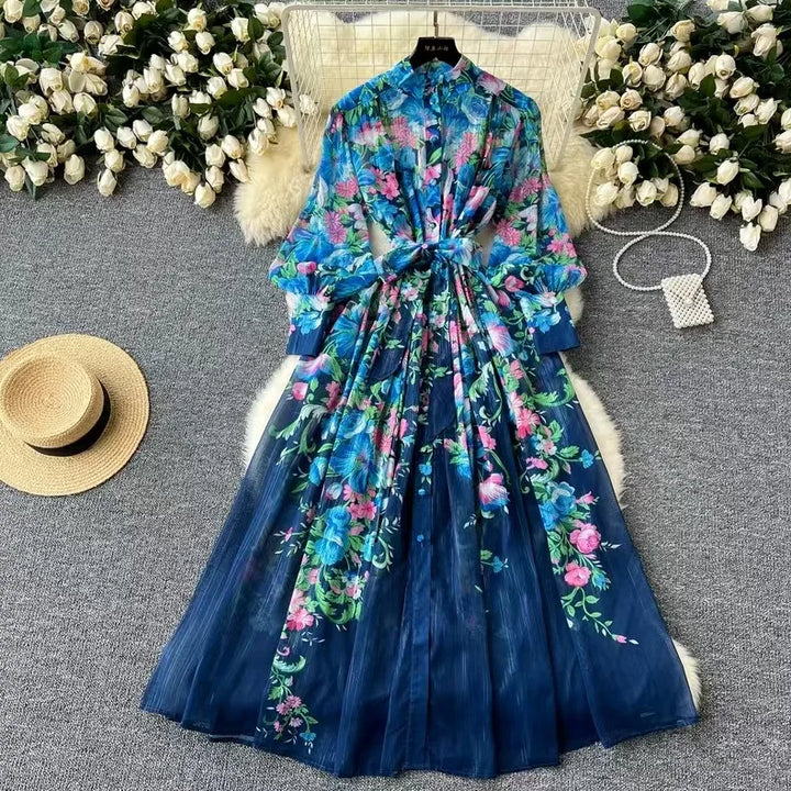 Lucy | Boho bloemen zomerjurk